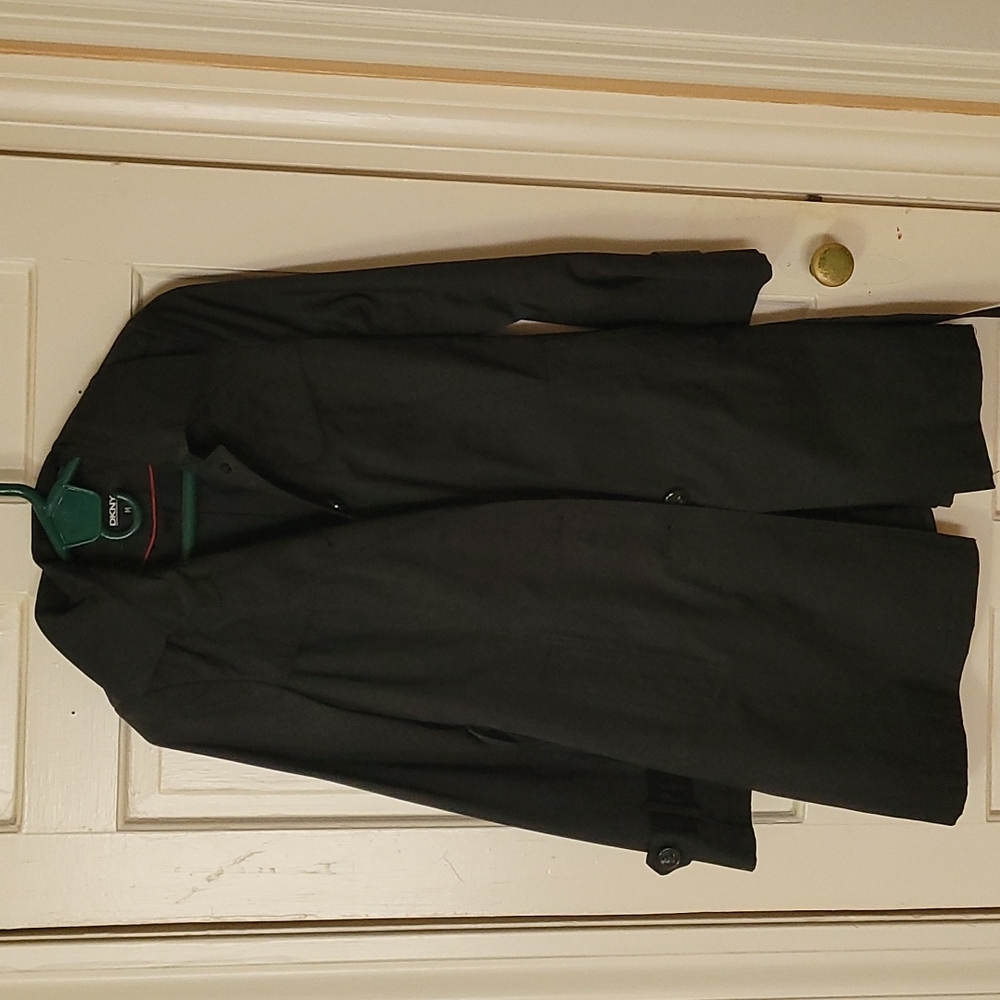 Lightly lined rain coat